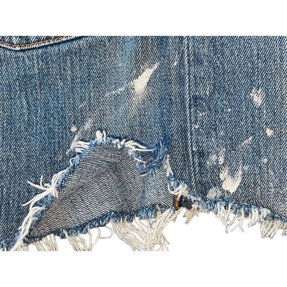 Levi's Blue Jean Shorts for Women - Picture 7 of 16
